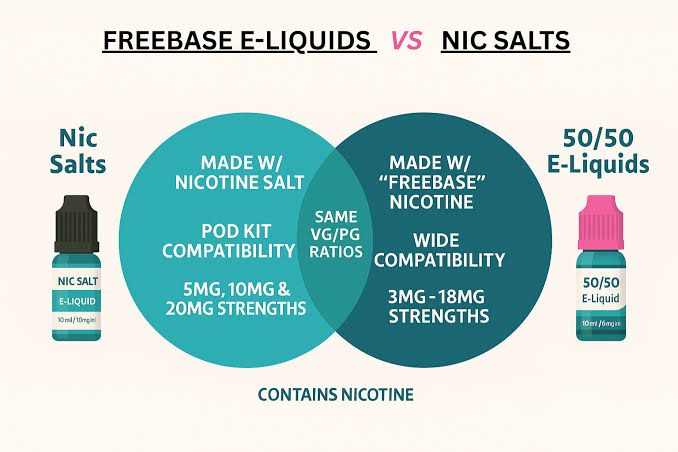 You are currently viewing Nic Salt vs Freebase E-Liquid 2026